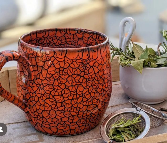 tasse café orange