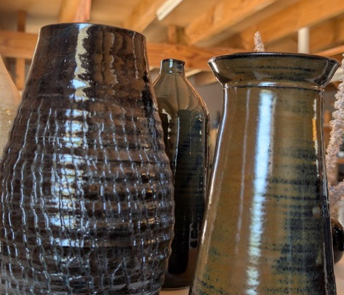 vase piechet noir